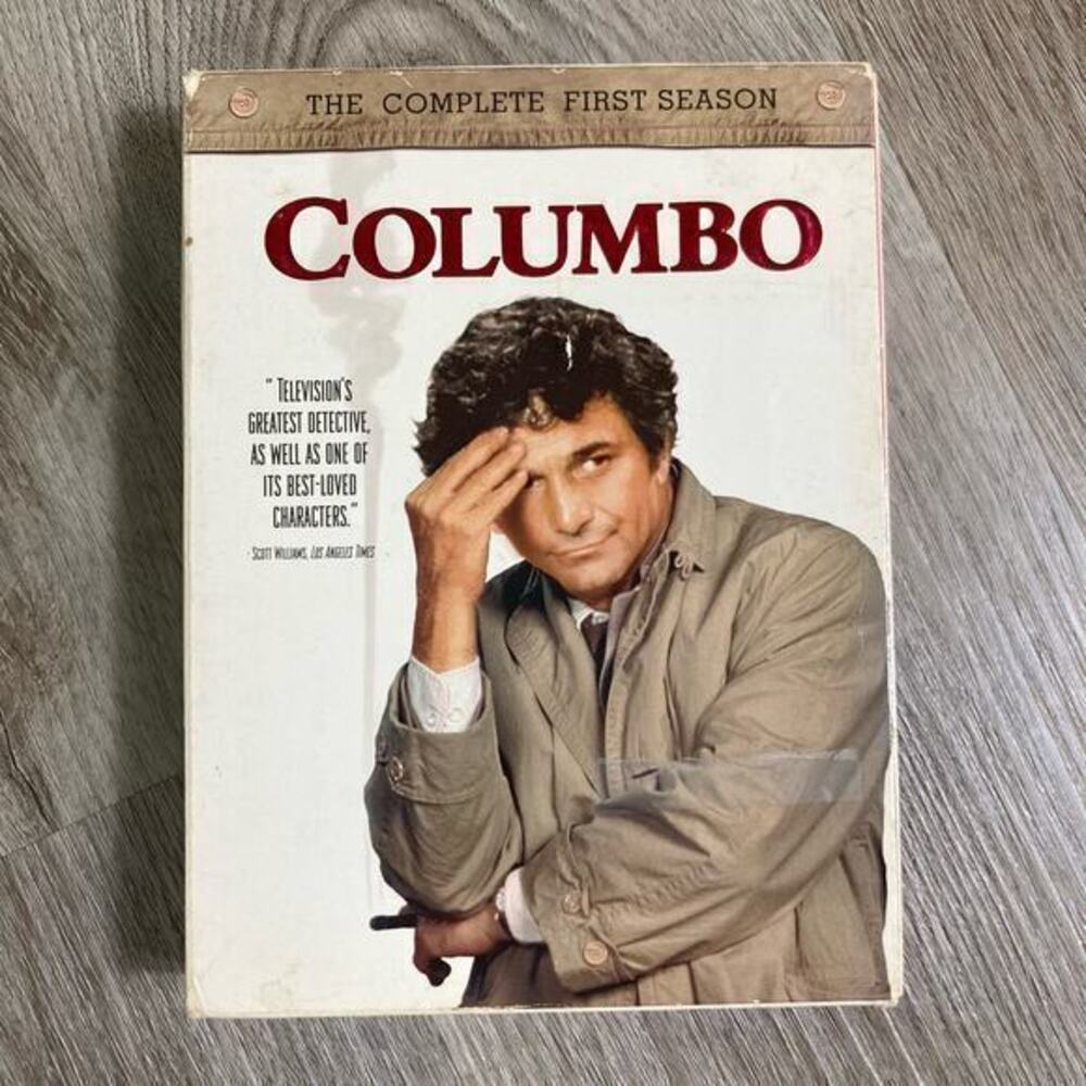 Columbo The Complete First Season DVD 5-Disc Set 2004 Peter Falk Crime Drama